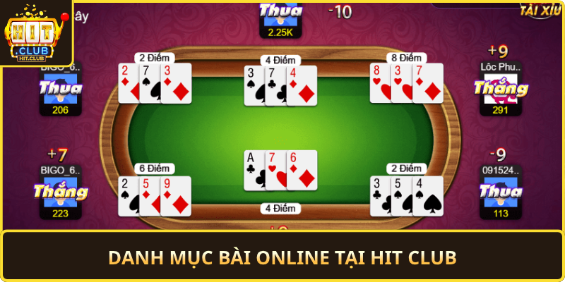 Danh Muc Bai Online Tai Hit Club
