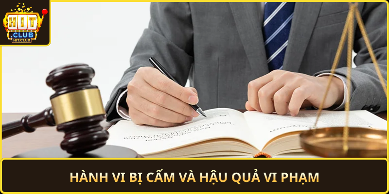 Hanh Vi Bi Cam Va Hau Qua Vi Pham