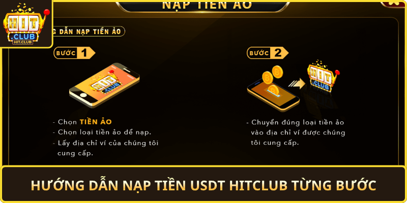 Huong Dan Nap Tien Usdt Hitclub Tung Buoc