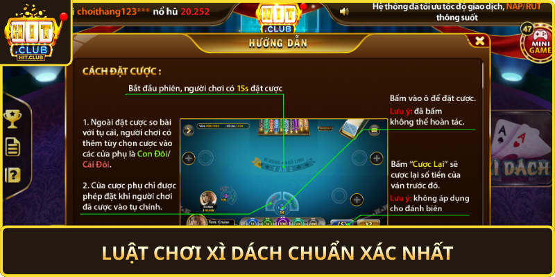 Luat Choi Xi Dach Chuan Xac Nhat