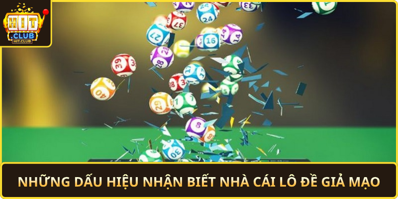 Nhung Dau Hieu Nhan Biet Nha Cai Lo De Gia Mao