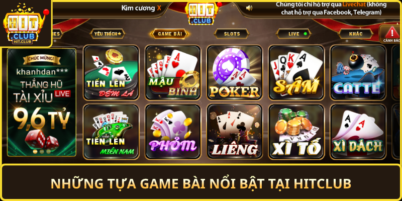 Nhung Tua Game Bai Noi Bat Tai Hitclub