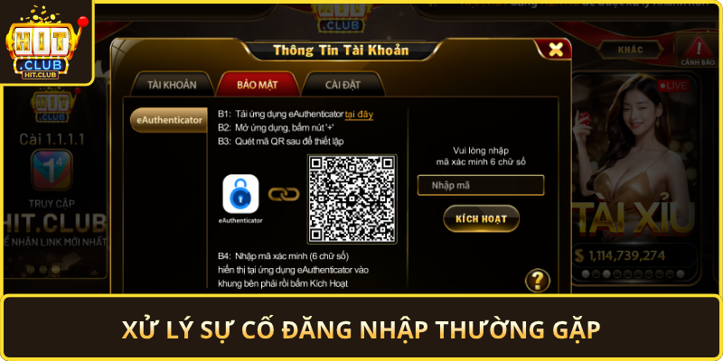 Xu Ly Su Co Dang Nhap Thuong Gap
